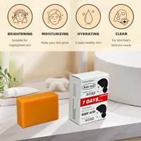 Oil-Control Acne Treatment Kojic Acid Whitening Soap Handmade Skin Care Deep Cleaning Temperate Moisturizing Cleansing 2