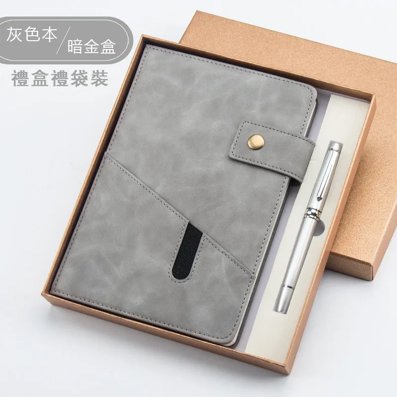 

New Business Thickened A5 Notebook Notebook Notebook Work Conference Fresh Artistic Office Stationery Set Journal Notebook