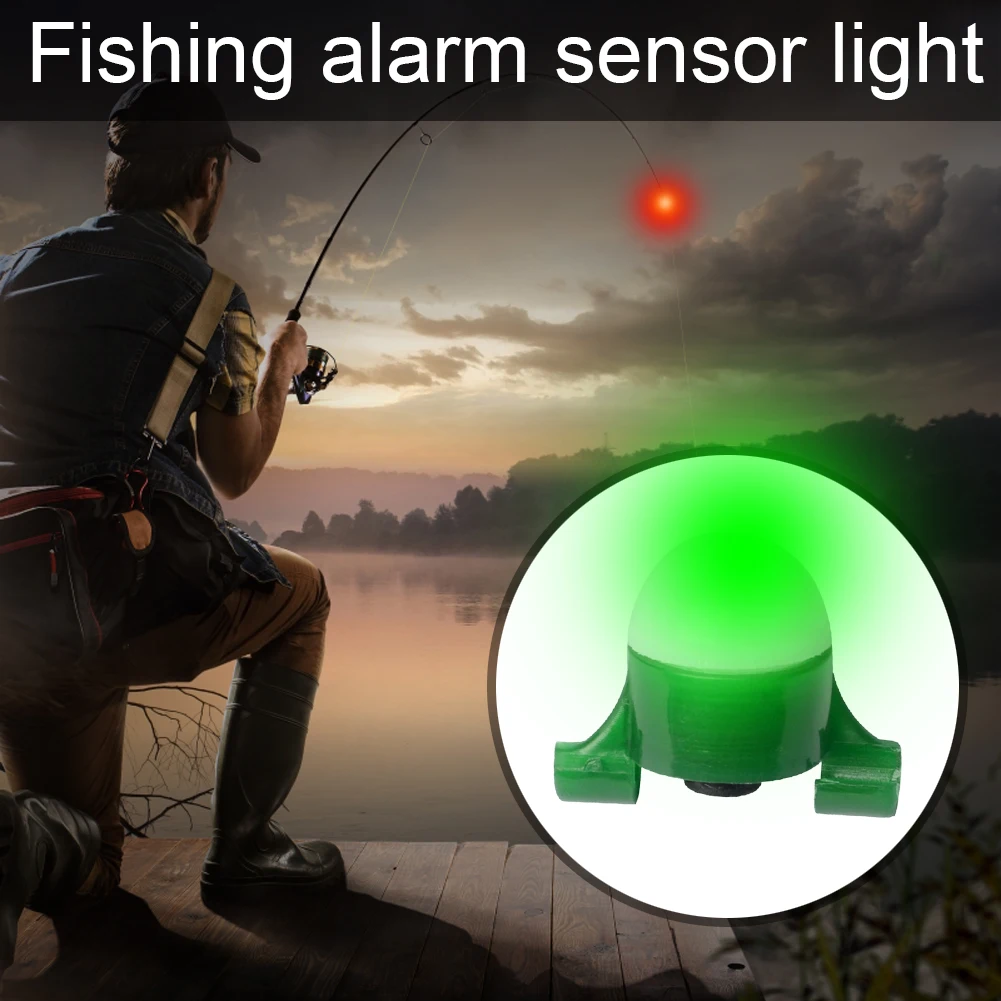 Bite Device Fishing Alarm Rod Tip Carp Night Fishing Tools LED Fishing Alarm Compression Resistance Outdoor Fishing