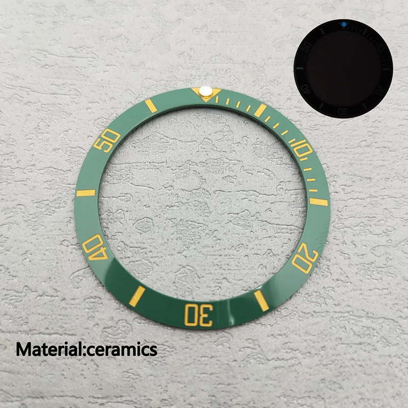 38mm x Replacement Countdown Slope Ceramic Bezel Insert