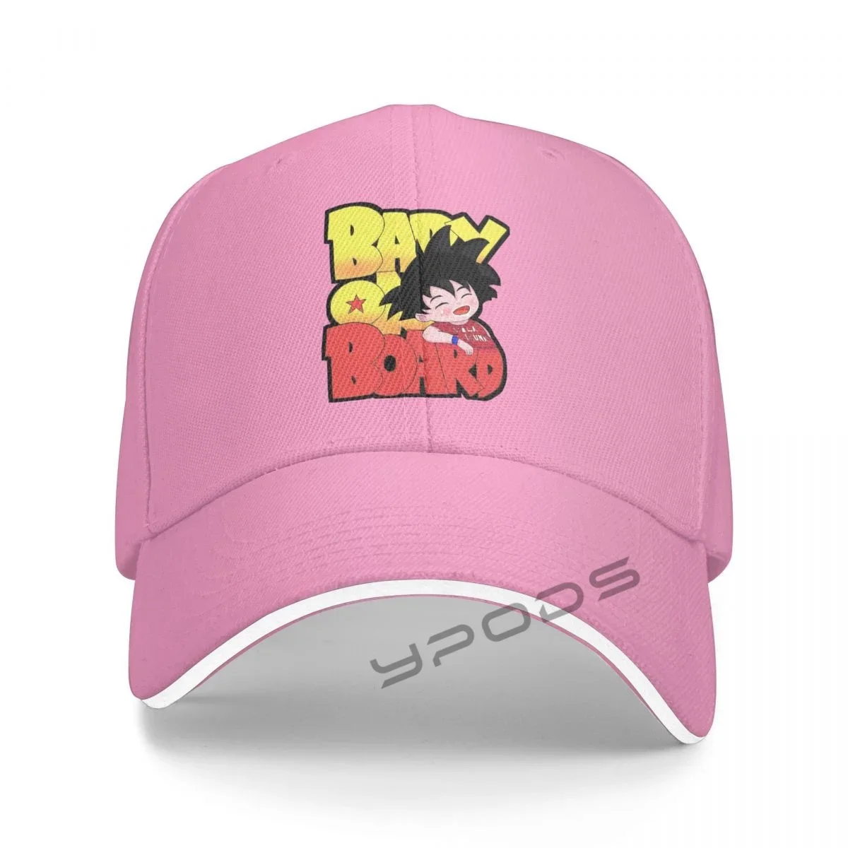 

Baseball Cap Men BABY ON Board Super Cute Anime Ball Baby Fashion Caps Hats for Logo Asquette Homme Dad Hat for Men Trucker Cap