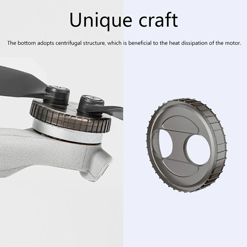 Description Picture 4 of itemPropeller Motor Protection Cover For DJI Mini 3 PRO Drone Accessories Blade Engine Protective Cover ABS Dust-proof Cap