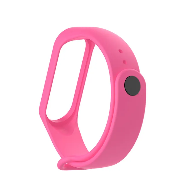 Strap for Xiaomi Mi Band 6 5 4 3 Sport Bracelet watch Silicone wrist strap For xiaomi mi band 3 4 5 bracelet Miband 4 3 5 Strap pink
