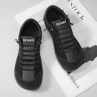 High Quality Female Shoes Casual Sports Trend Barefoot Canvas Shoes Slip On Black Shoes for Women