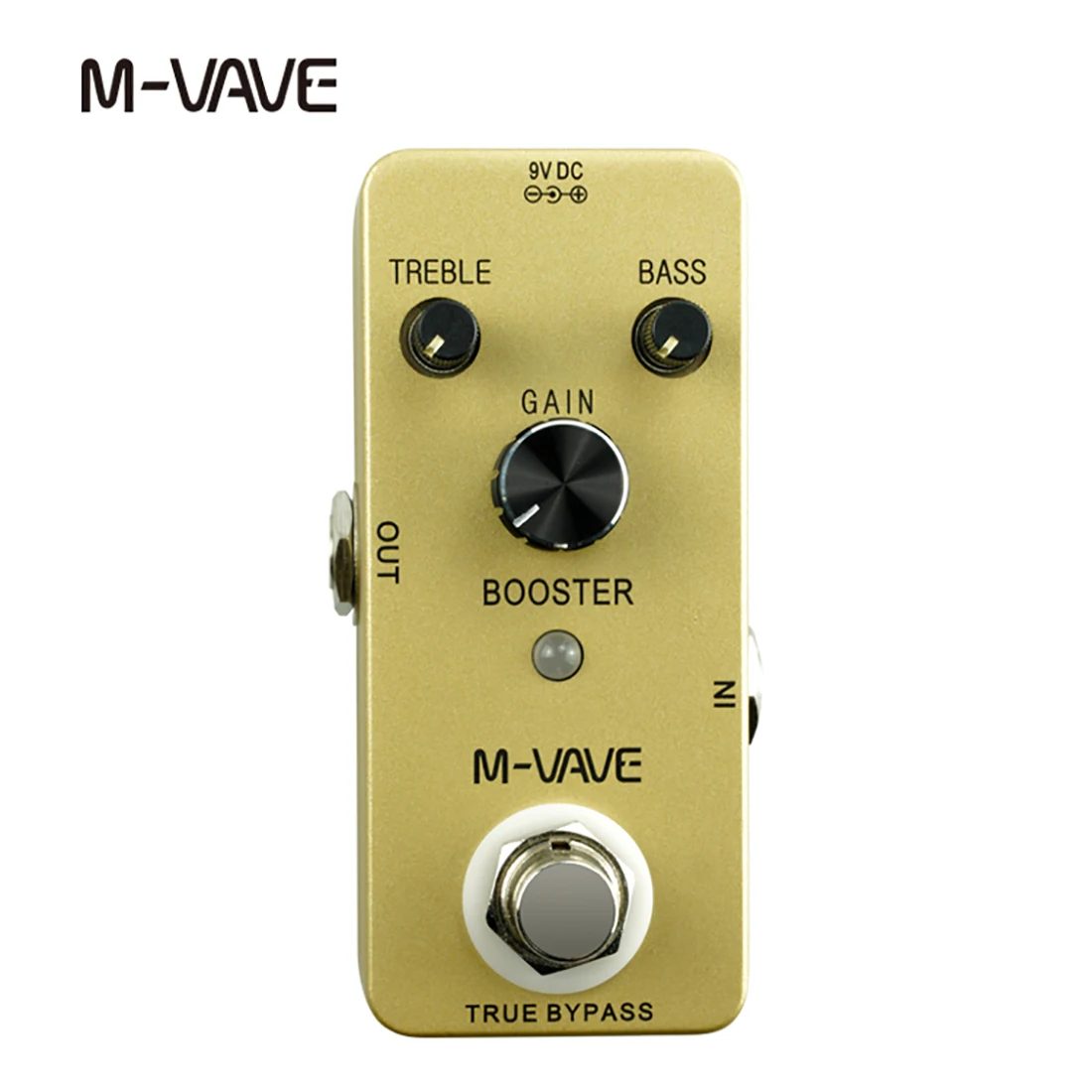M-VAVE Electric Guitar Effect Pedal PURE BOOSTER 2-Band EQ Effect Pedal True Bypass  Guitar Accessories & Parts