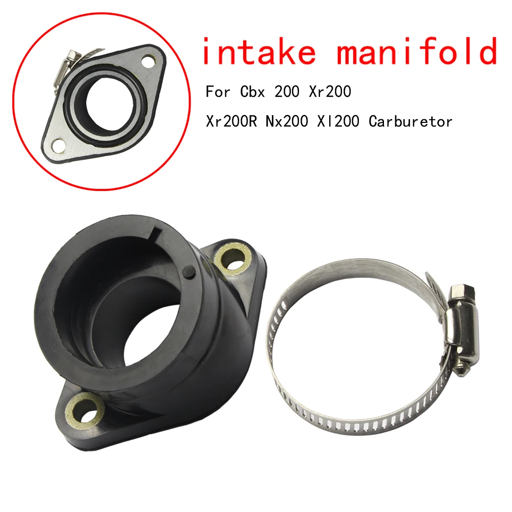 Collettore Di Aspirazione Carburatore Per Honda Cbx 200 Xr200 Xr 200 R Nx 200 Xl 200 Carb