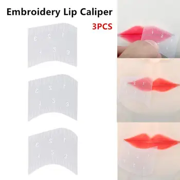 Stencil in Plastica per Rossetto, Strumento per Applicazione Facile del Trucco, Guida di Precisione Professionale per Uso Domestico e Principianti