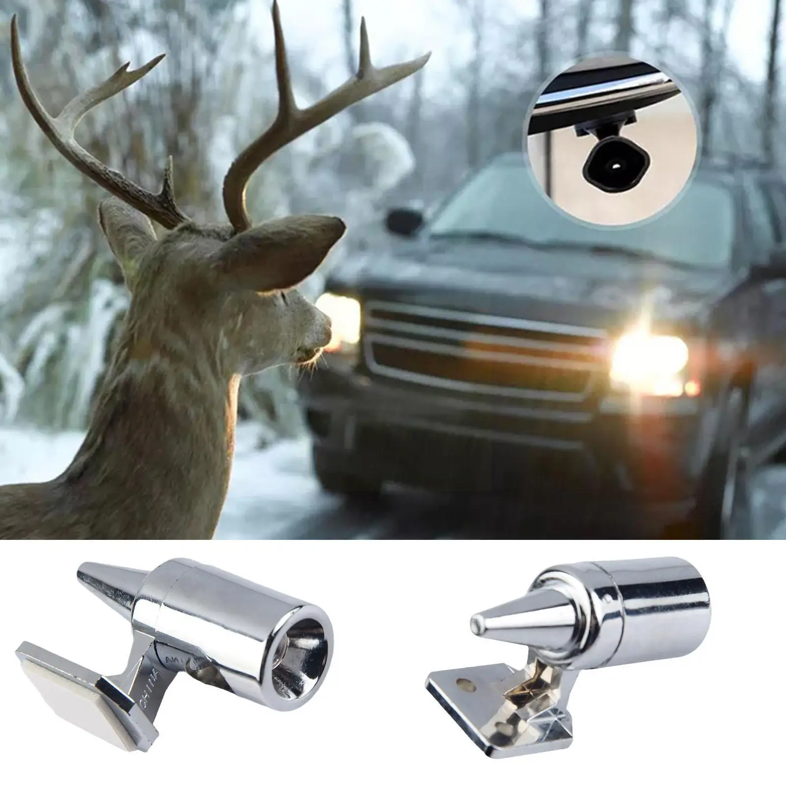 New Tieralarm Whistle Ultraschall Auto Deer Tier Warnungs Whistles