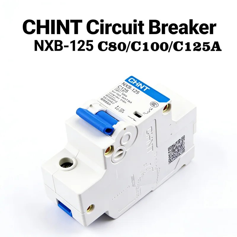 CHINT NXB-125 1P 소형 회로 차단기 125A 230V 10kA Icu C-커..