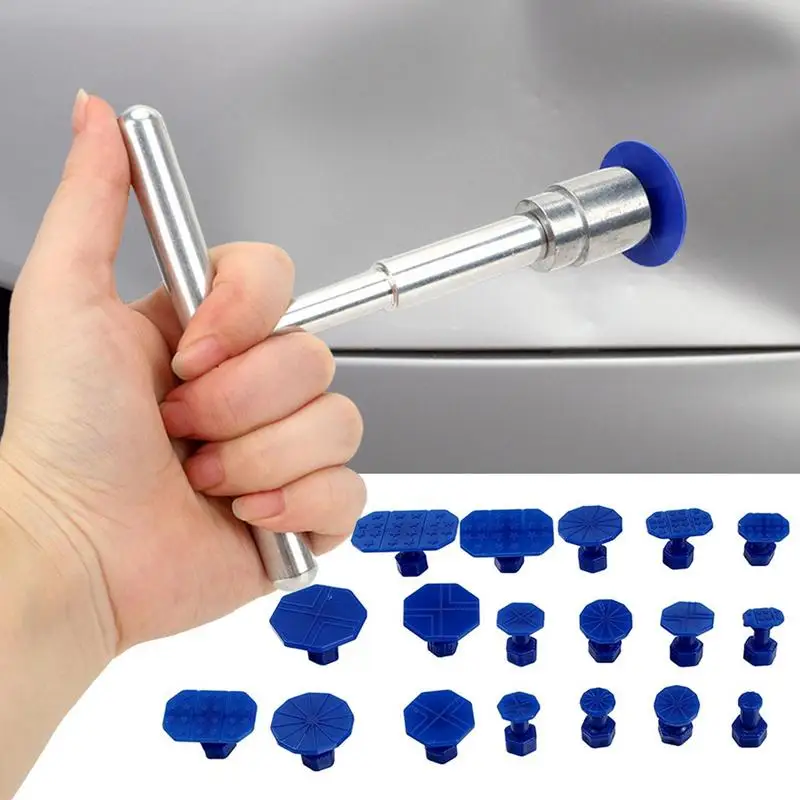 

Car Dent Repair Tools Auto Repair Sheet Metal Kit Slide Hammer Out Buns Paint Less Dent Repair Kit Automobile Accessories