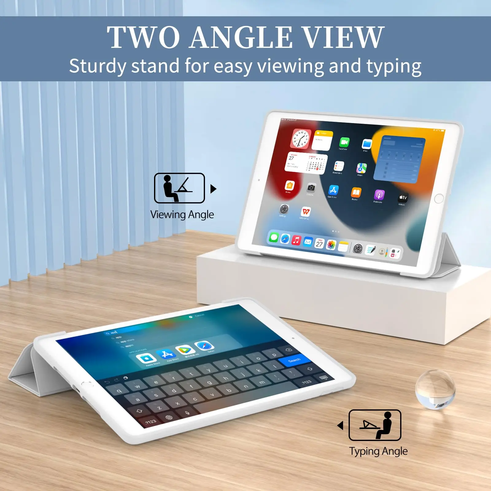 Universal Slim Flip Smart Cover