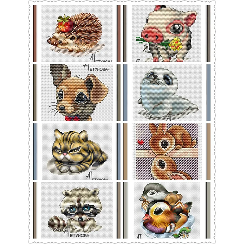 7827 Cross Stitch Set Chinese Cross-stitch Kit Embroidery Needlework Craft Packages Cotton Fabric Floss New Designs Embroidery cross stitch kit peony embroidery kit