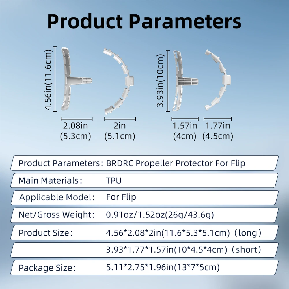 Accessories Kit For DJI Flip Propeller Guard Cover Lens Cap Foldable Extension Support Legs Holder For DJI Flip Drone Accessory
