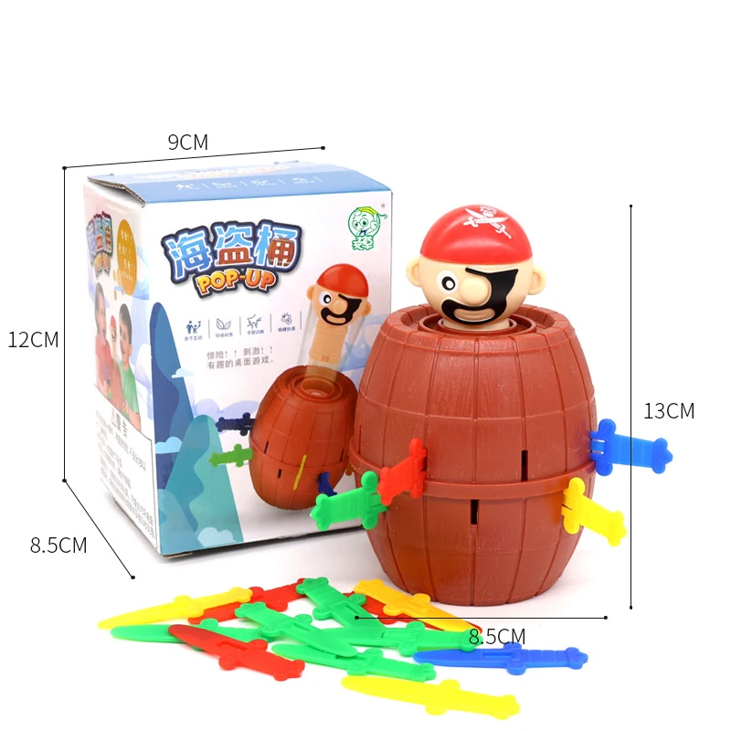 Pirate Barrel Game Toy 6