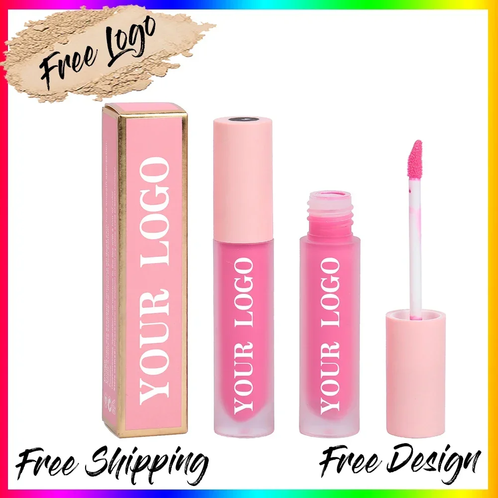 

Rebranding Cosmetics Vegan Lipstick Organic Makeup Private Label Lip Gloss Liquid Matte Lipstick Matte Lipgloss