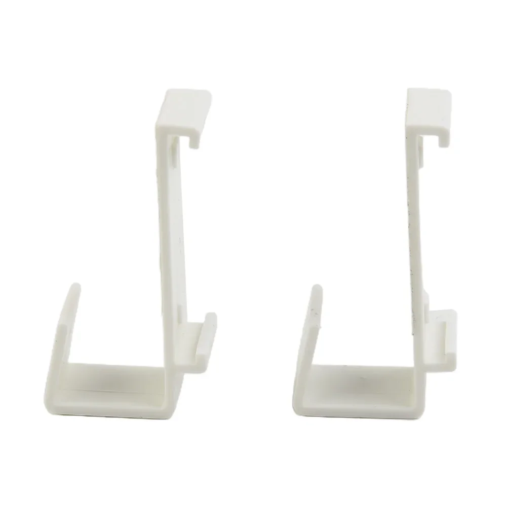 2/10/20pcs Double Roller Blind Clamp Carrier Without Drilling Sash Door Holder Rolling Curtain Bracket