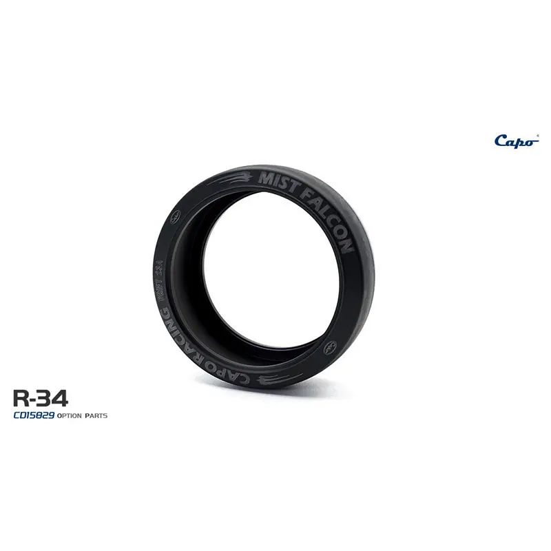 

CAPO Spare Upgraded Parts 1/8 Plastic Tires Tyres for R34 RC Car Remote Control Drift Racing Vehicles Toys Model TH22671