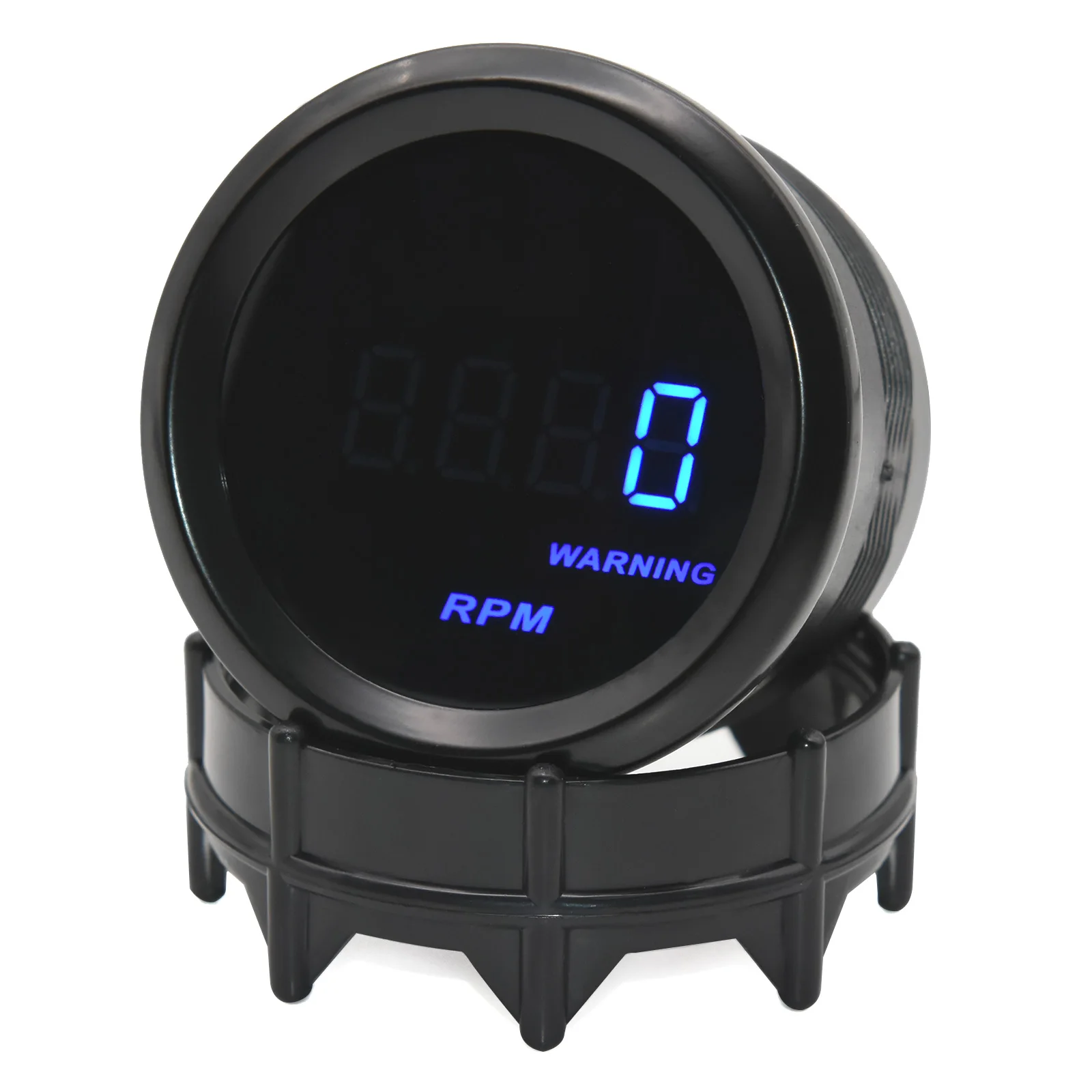 52mm Car Digital Tachometer Turbo Boost Gauge PSI BAR Water Temp Oil Temp Oil Pressure Gauge Voltmeter Rpm Meter Warning Light