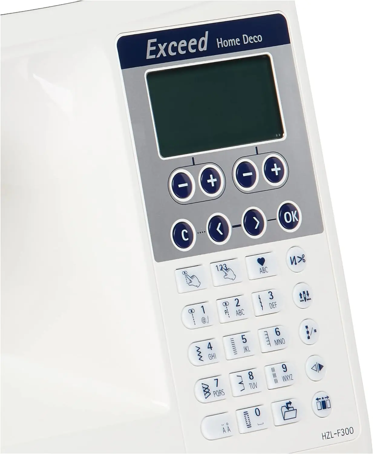 Sewing and Quilting Machine Automatic One Touch Needle Threader and Automatic Thread Cutting 8.3"D X 17.5"W X 11.4"H