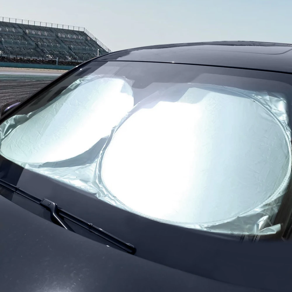 Car sunshade windshield sunshade windshield sun shade Car Windshield Sun Shade Front Window Sunshade Protector for UV Rays & Sun Heat