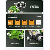 3 in 1 Technical RC Robot Dinosaur Building Blocks City Snail Racing Car Remote Control Bulldozer Truck Bricks Toys Kids Gifts 5
