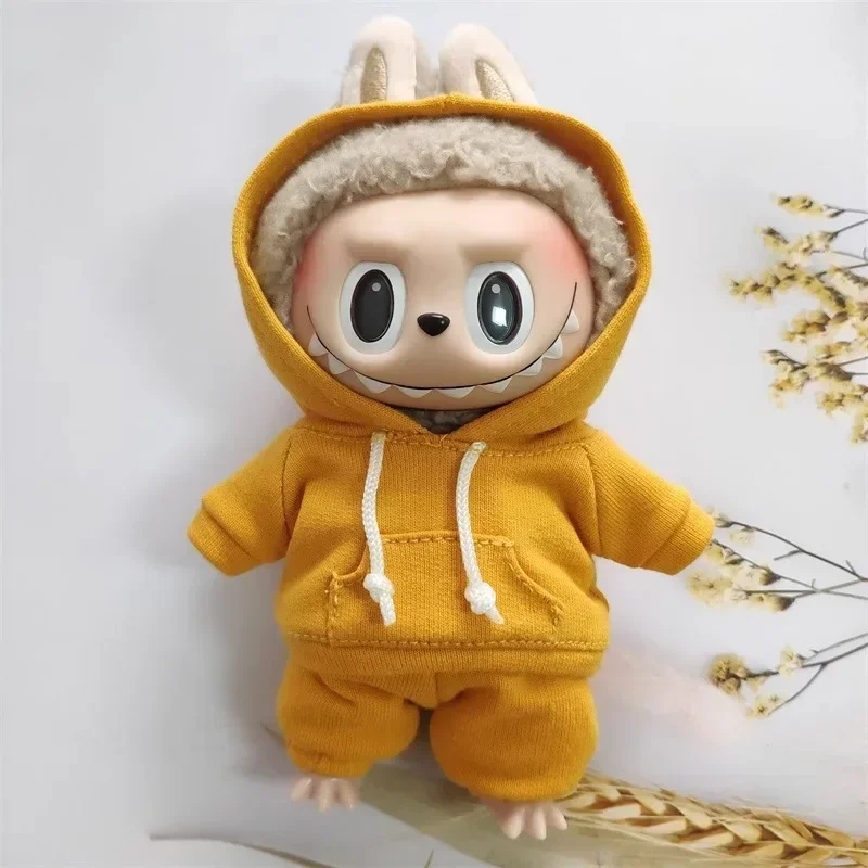 17cm Labubu Mini Plush Doll'S Clothes