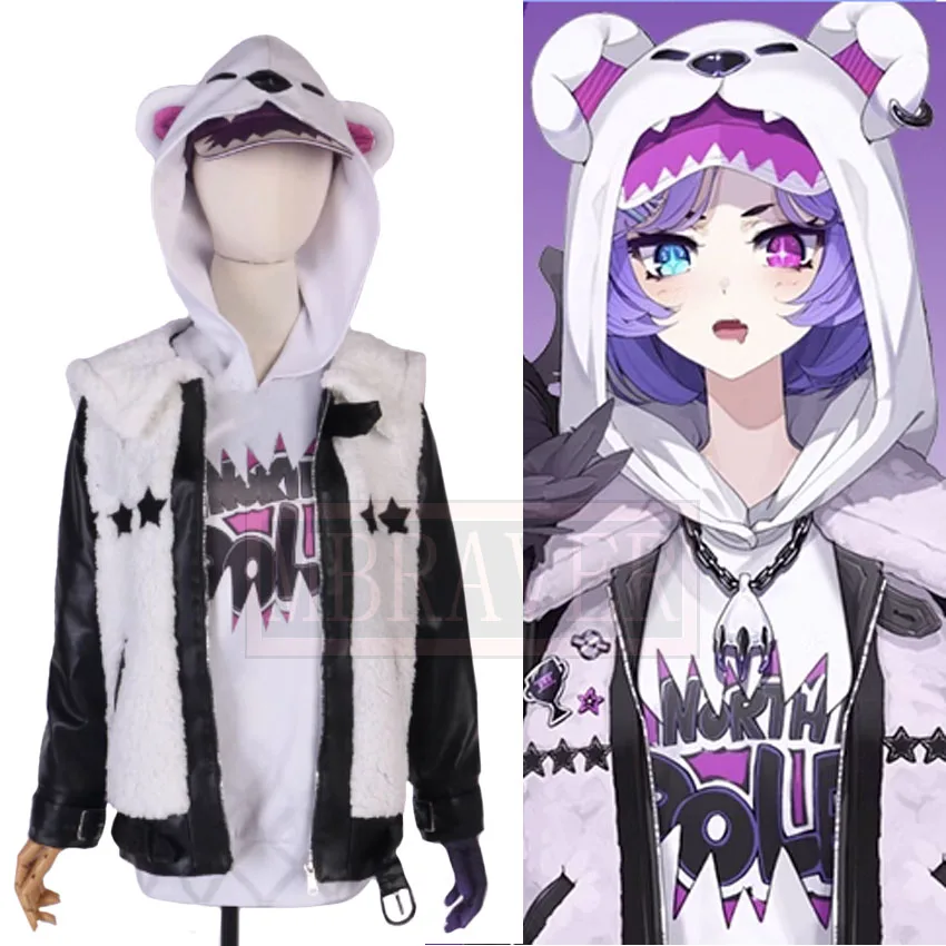 

Youtube Vtuber Hololive Elira Pendora keren Tatsuki Рождественский костюм для косплея на Хэллоуин индивидуальный пошив любого размера