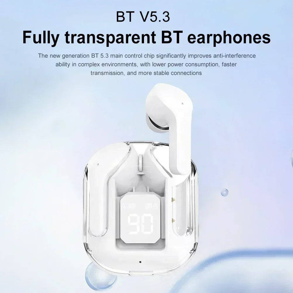 Description Picture 6 of itemT2 Wireless Mini Earbuds LED Power Digital Display TWS Wireless Headset Stereo Sound Bluetooth Headphones 5.3 for Iconic Brand huawei