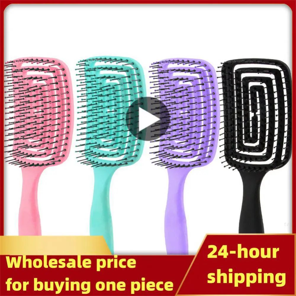 

Professional Vented Hair Brush Comb Anti-Static Scalp Massage Wet Hairs Combs Hairdressing Styling Tools for Salon Home Use