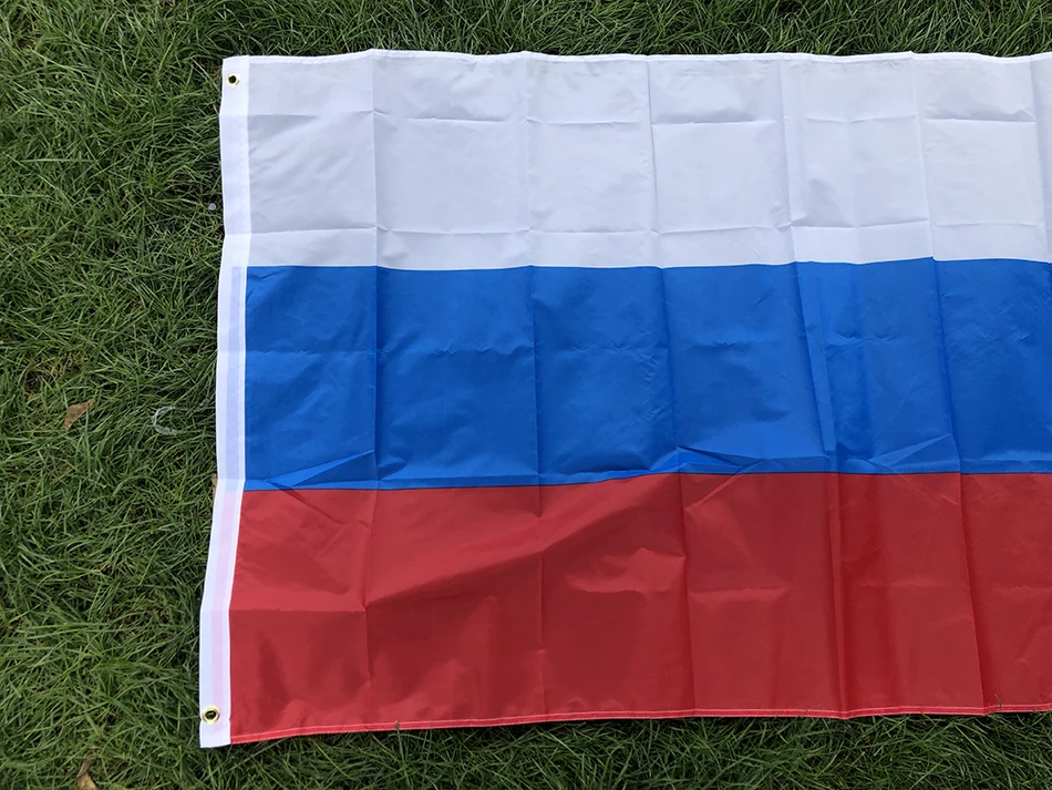 Фото Флаг неба, бесплатная доставка, 90x150 см, красивый висячий полиэфир, российский флаг президента, российский флаг, полиэстер, Российский национальный баннер №3