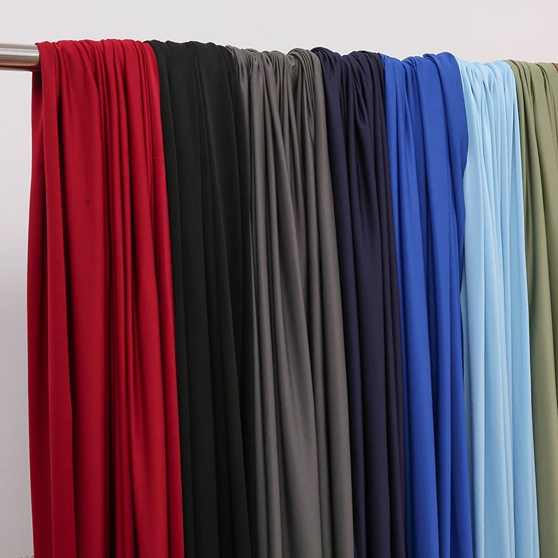 Milk Silk Fabric 0.5m/1m/2m Four Sided Stretch Knitted Milk Silk Fabric for Sewing