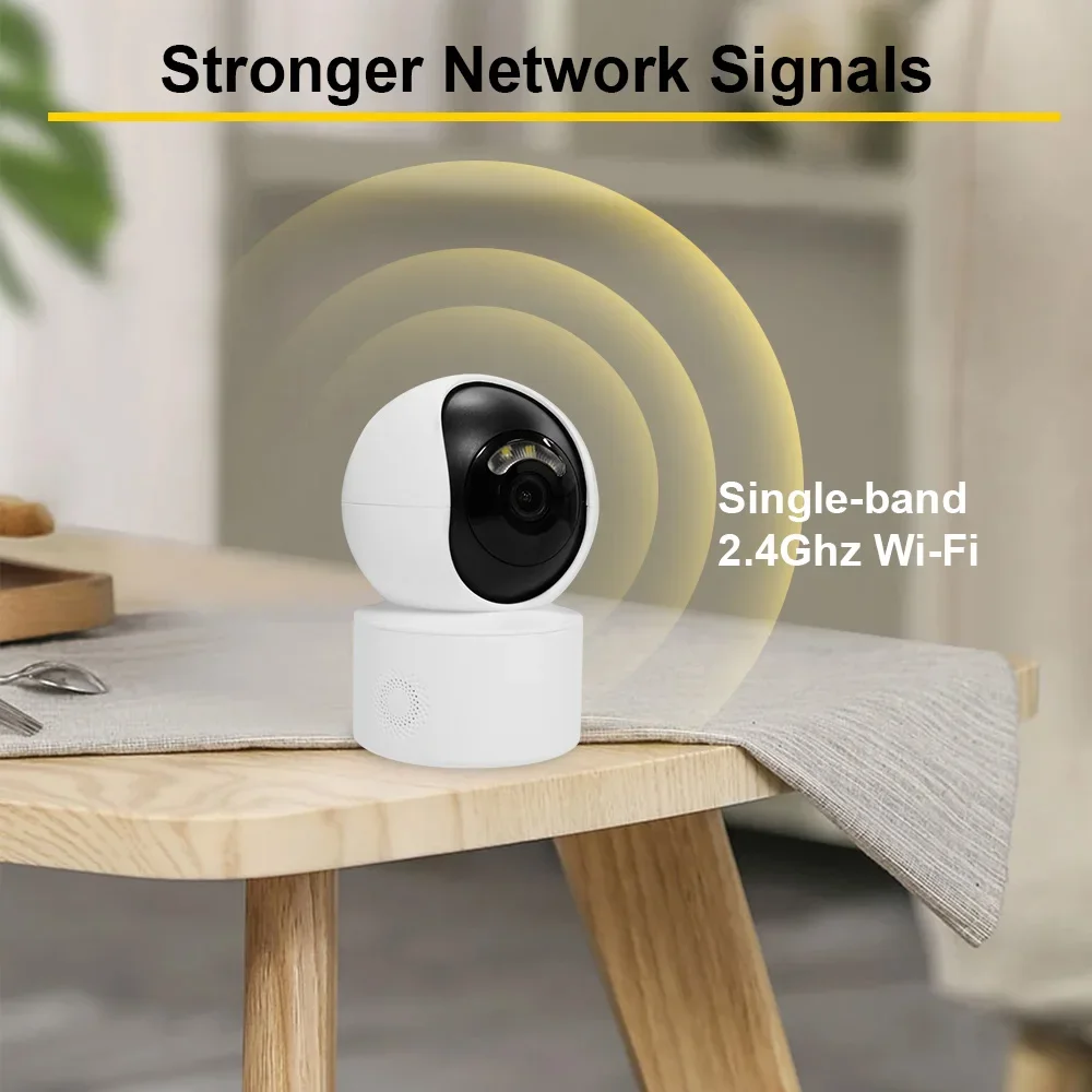 Yoosee 5MP WiFi Indoor PTZ Mini IP Camera 3MP Baby Monitor Color Night Vision Two Way Audio Auto Tracking Surveillance Cameras 2