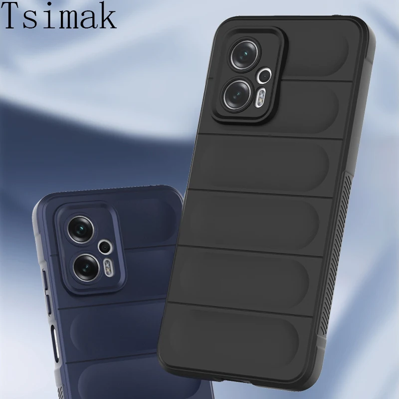 Shockproof Silicone Back Cover - Durable Protective Phone Case