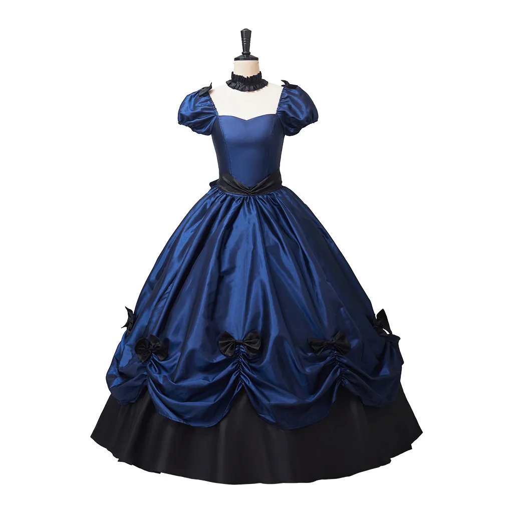 Medieval Renaissance 18th Century Costume Women Gothic Victorian Dress Historical Period Ball Gown Reenactment Theater Clothing