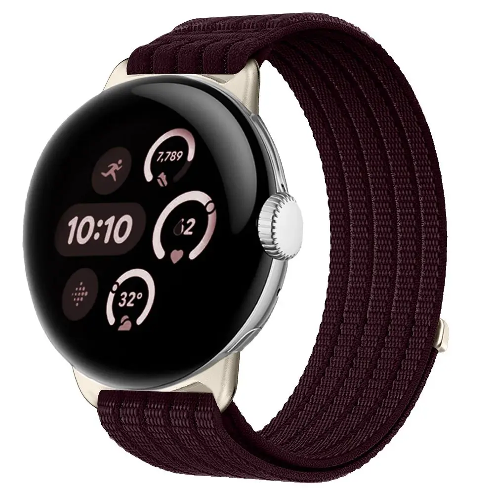 Breathable Nylon Braided Watch Band - Sport Wristband Strap, 41mm/45mm Bracelet