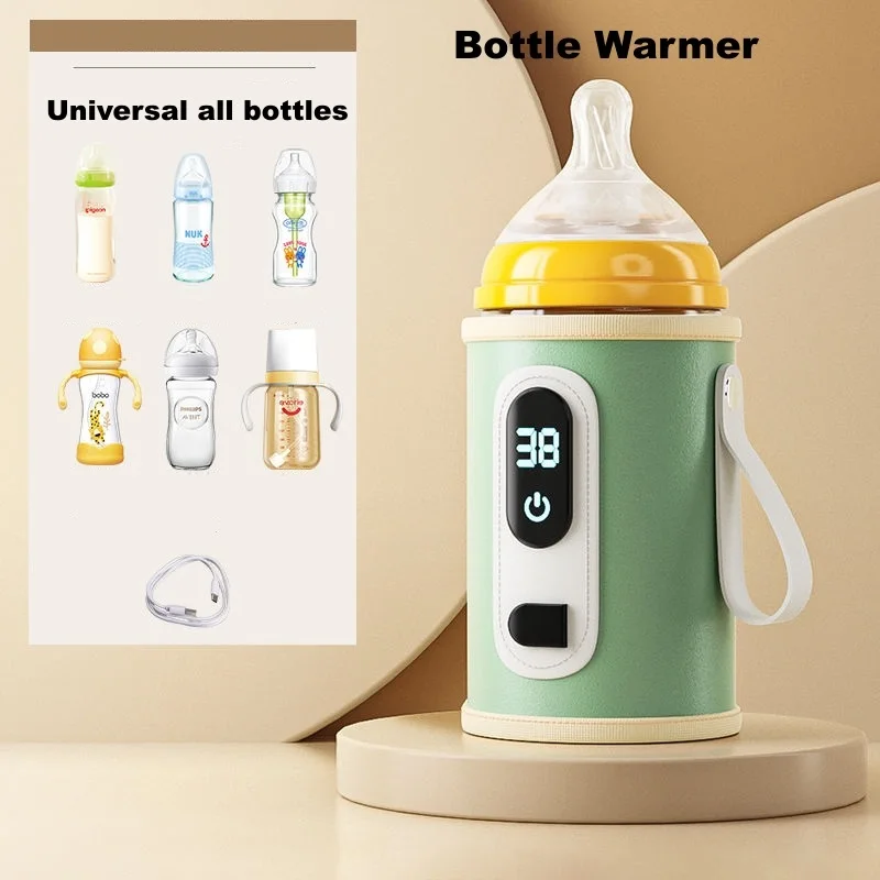 Universal Baby Bottle Warmer Milk Stroller Bag Nursing Bottle Heater Safe Kids Supplies for Infant Outdoor Travel Accessories baby bottle heater