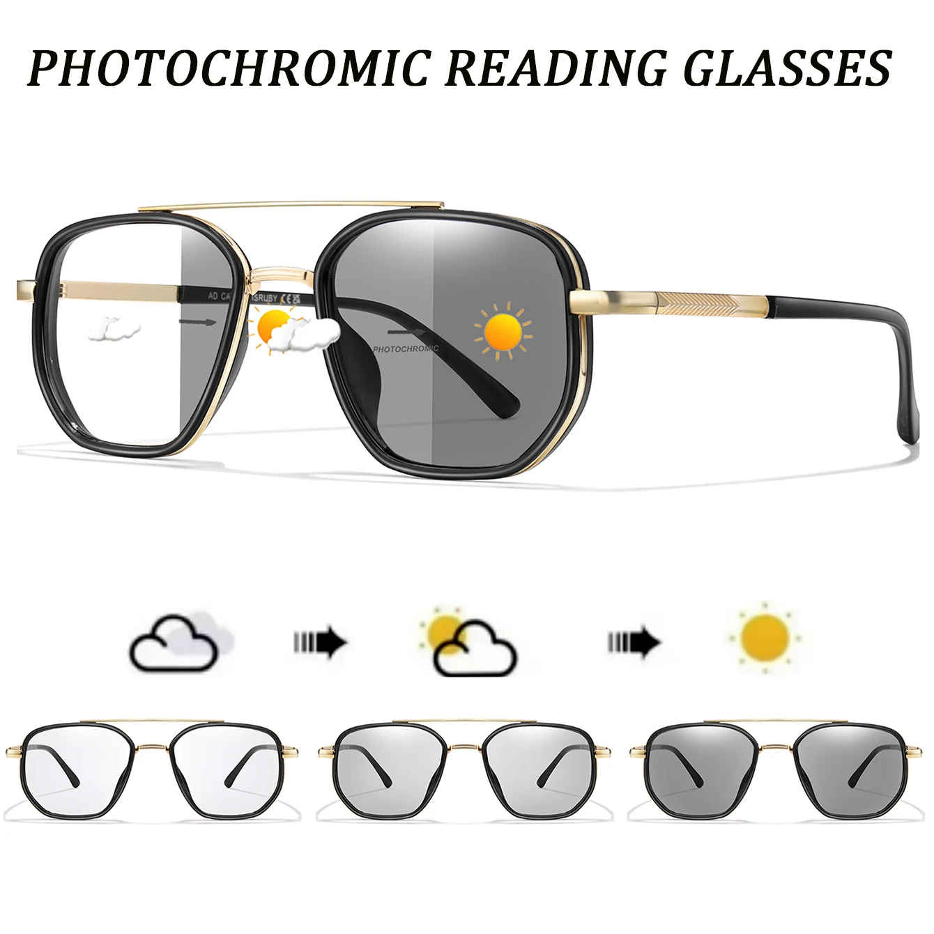 Luxury Metal Picture Eyewear for Reading and Wholesale