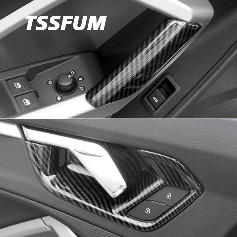 For Audi Q3 Sportback 2019-2023 Car interior carbon fibre Film 5D PET  Center console Anti scratch resist film Accessories refit - AliExpress