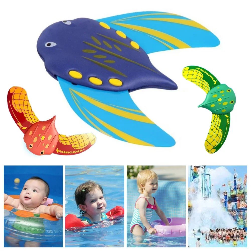 Underwater glider diving toys Water power devil fish toys pools accessories summer bathtub beach underwater gliders outdoor swimming toy kid water play gift