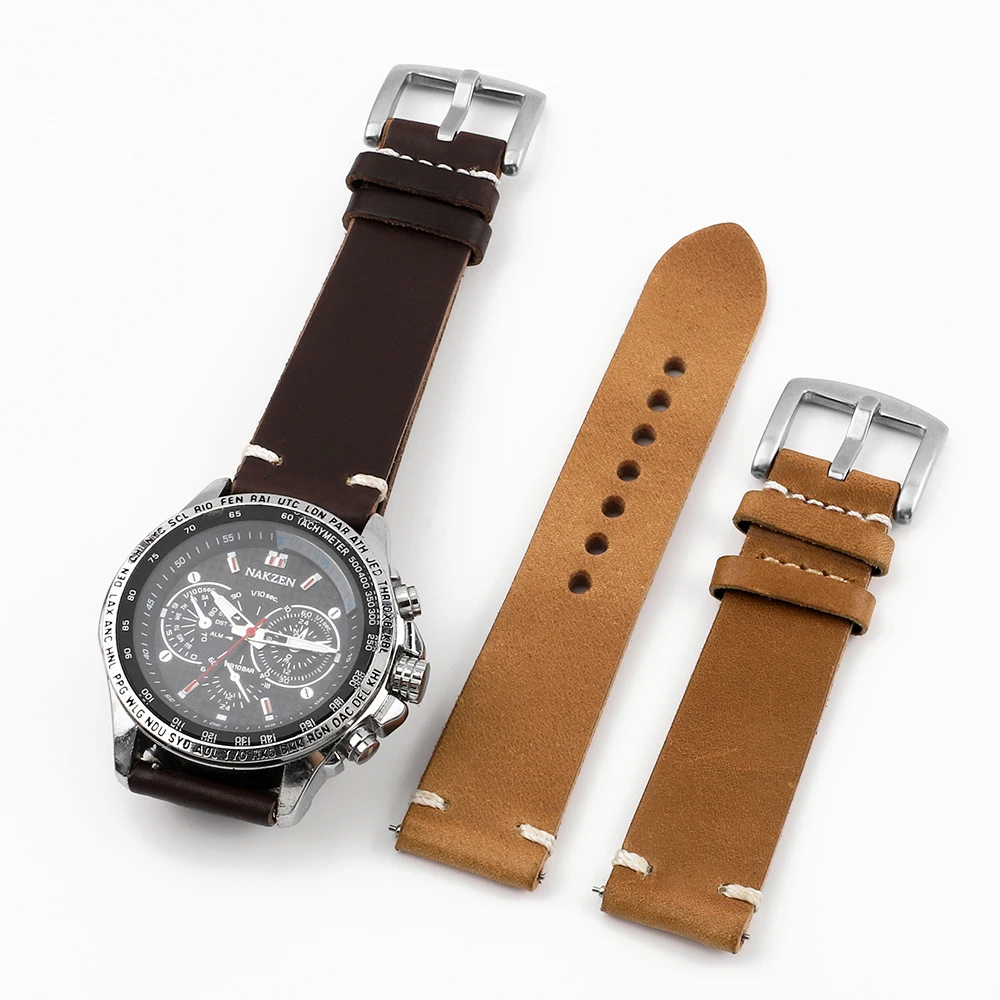 Versatile Quick Release Watch Band with Pin Buckle