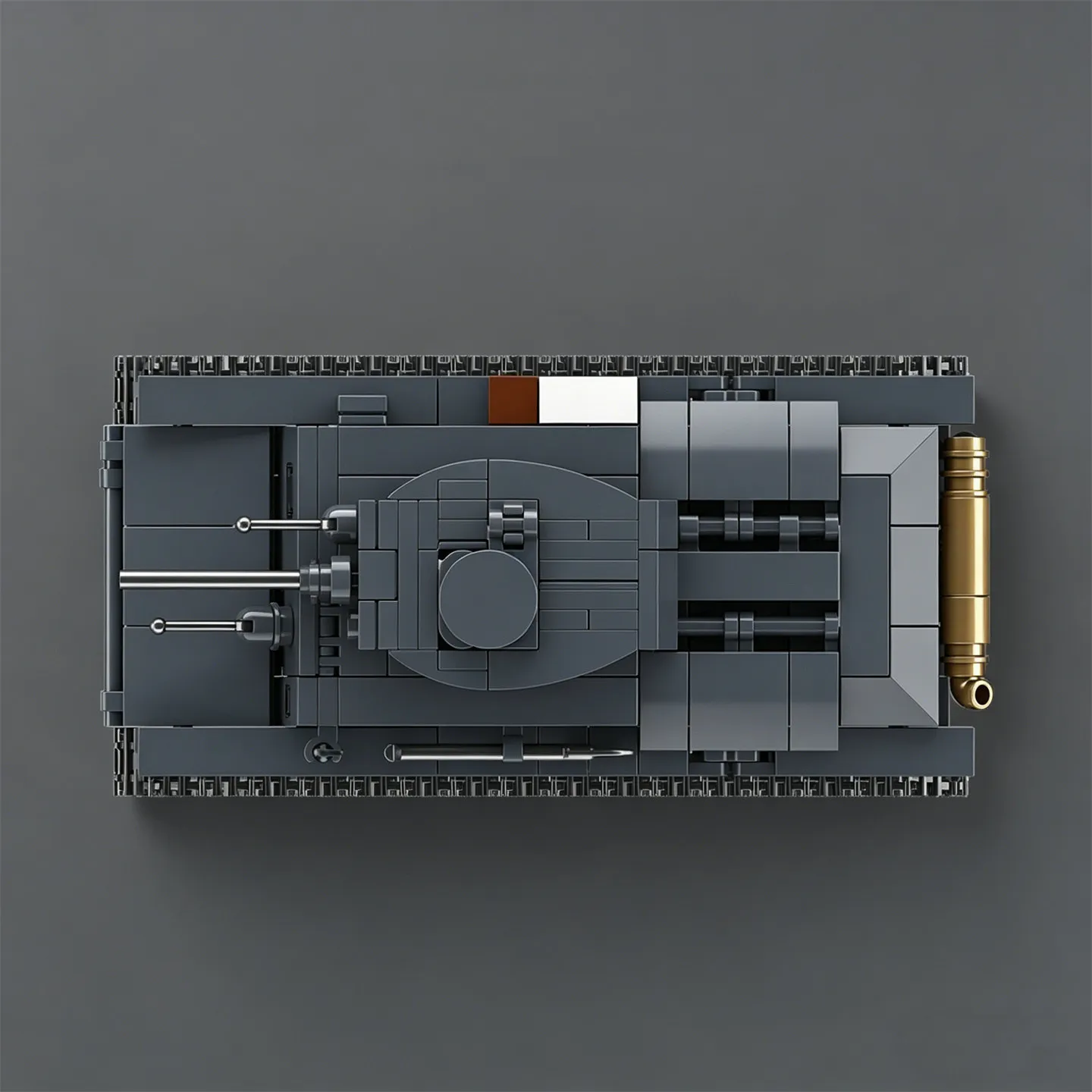제2차 세계대전 당시 독일군 PZ.Kpfw. 38(T) 경전차 조립 블록, 타이거 II 탱크 장난감, 팬더 탱크 모델