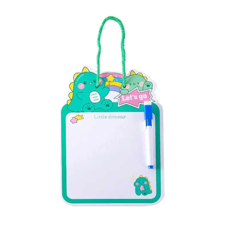Cartoon Double-Sided Erasable Whiteboard for Kindergarten Children Drawing Graffiti Early Education Message Writing Board