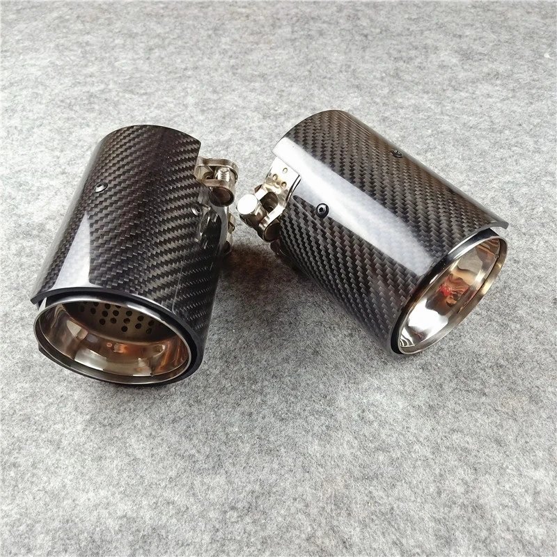 Carbon Exhaust Tips For Bmw F87 F80 F82 F83 F90 Muffle Nozzles Tails