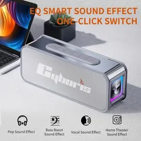 Cyboris S15 Outdoor IPX6 Waterproof Subwoofer 60W High-power Portable Wireless 3D Stereo Bluetooth Speakers With Bass TWS Series 1