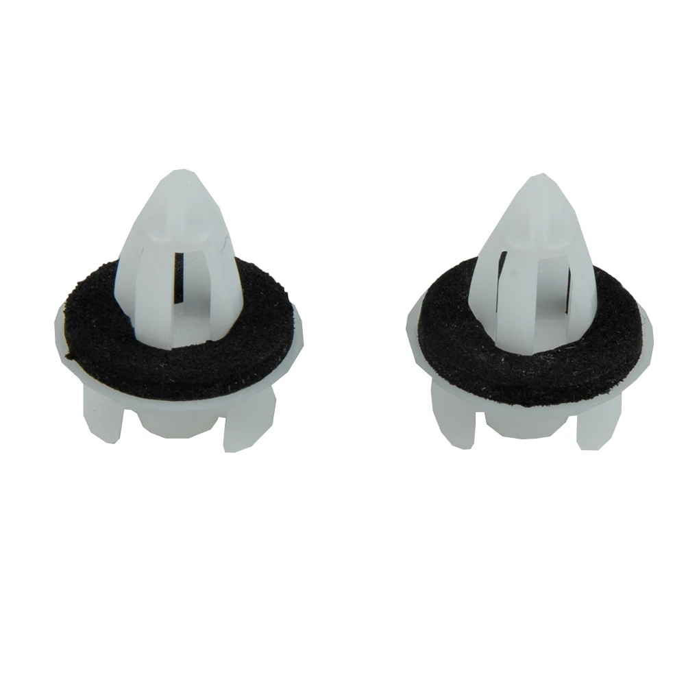 

Interior 50pcs Car Fixing Push pins Fastener clips Rivets For BE36 E38 E39 Plastic White Replacement Accessory