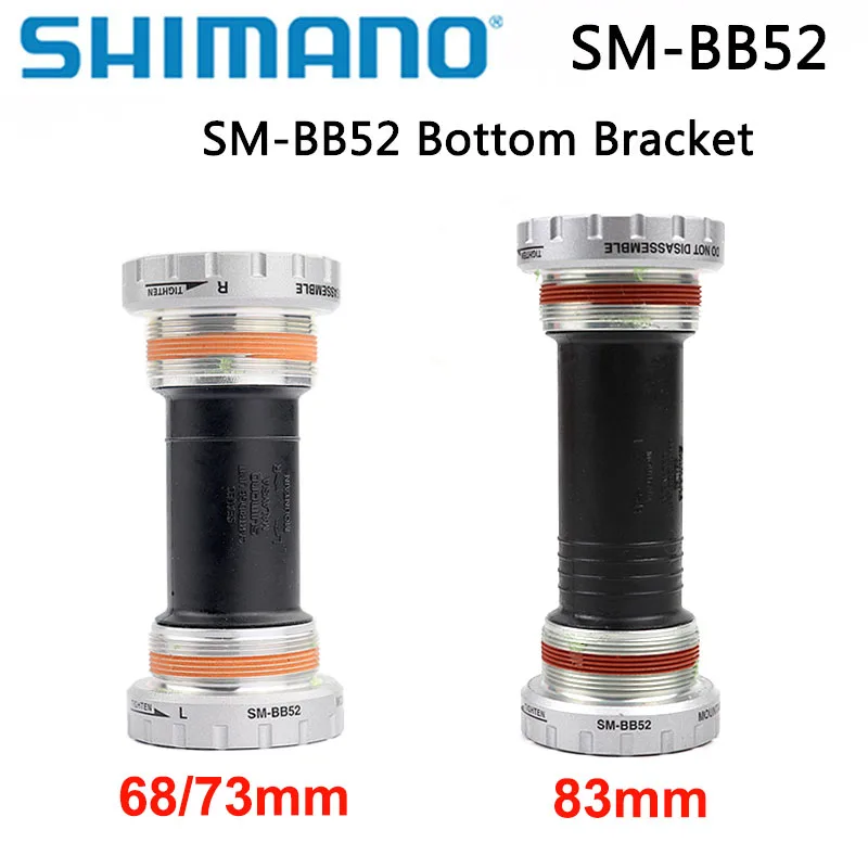 Movimento Central Shimano Deore Hollowtech II SM-BB52 - Bike Plus