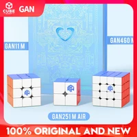 [CubeQuest]Gan 251m Air 460M 11M Mirror UV Magnetic Speed Stickerless 4x4 cube 3x3x3 Professional Magic Cube 2x2 Toys 1