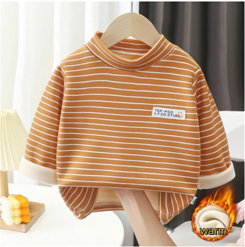 Children T Shirt Kids Boys Long Sleeve Tops Autumn Cotton Sweatshirt 2-7 Years Boy Girl