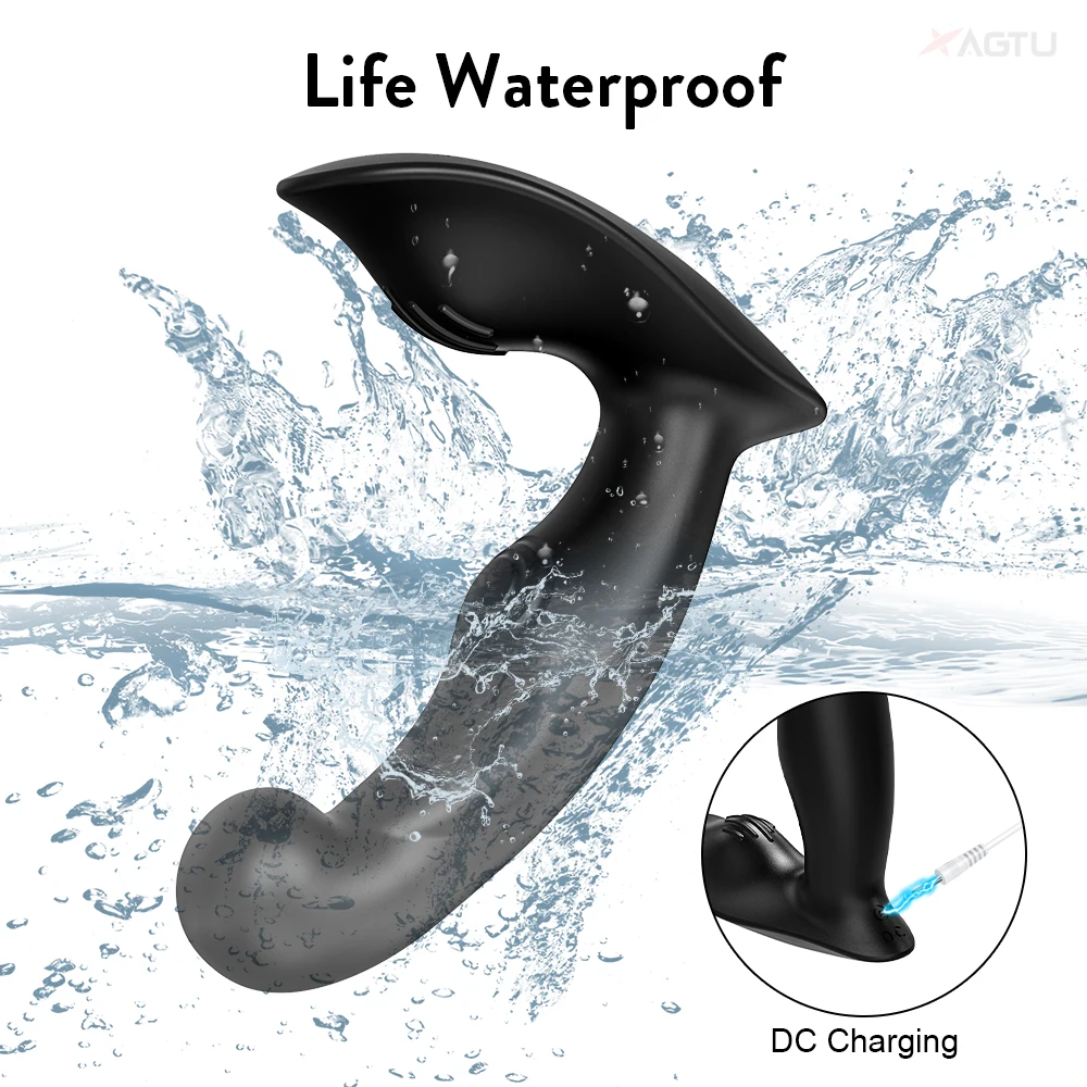 Vibrating Butt Plug Anal Vibrator Wireless Remote Control Adult Sex Toys for Couples Gay Prostate Massager Ass_voghion.com