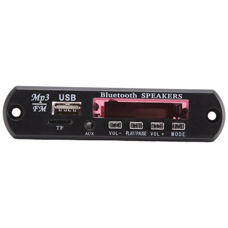 블루투스 MP3 5.0 디코더 보드, DC 5V 12V 라디오 모듈, 지지대 TF USB AUX, 자동차 전화용
